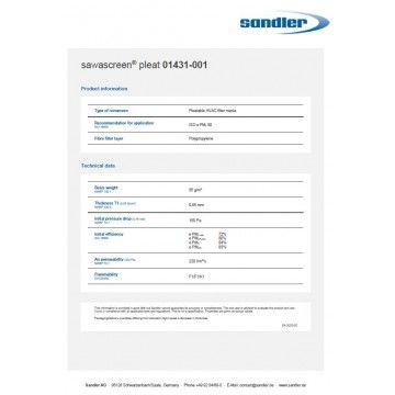 Domekt R 250 F / R 400 F (up to 2021-03) F7+F7 Filter set (Supply air) CleanFilter - 2